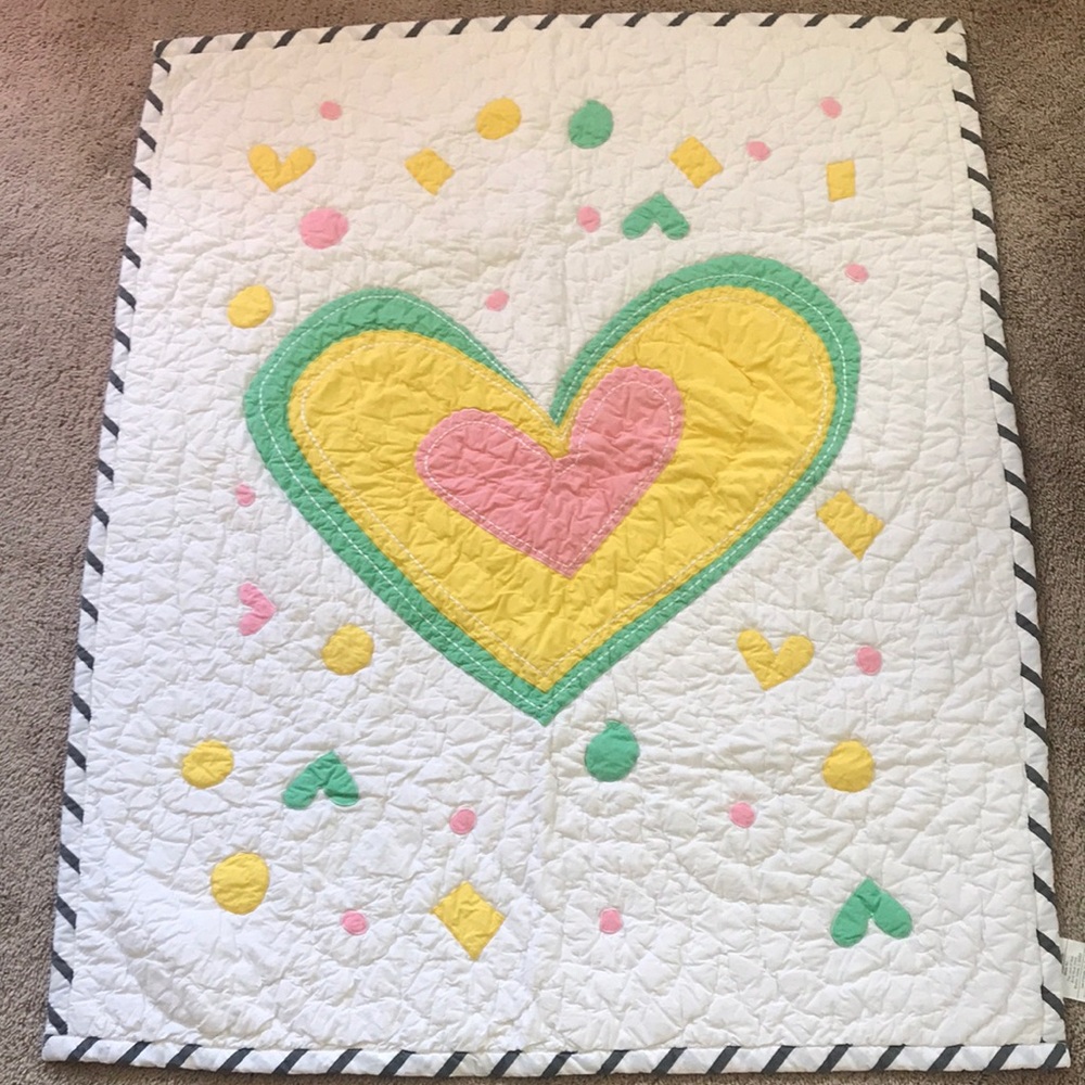 Host Pick Heart Quilt by Oh Joy for Nod